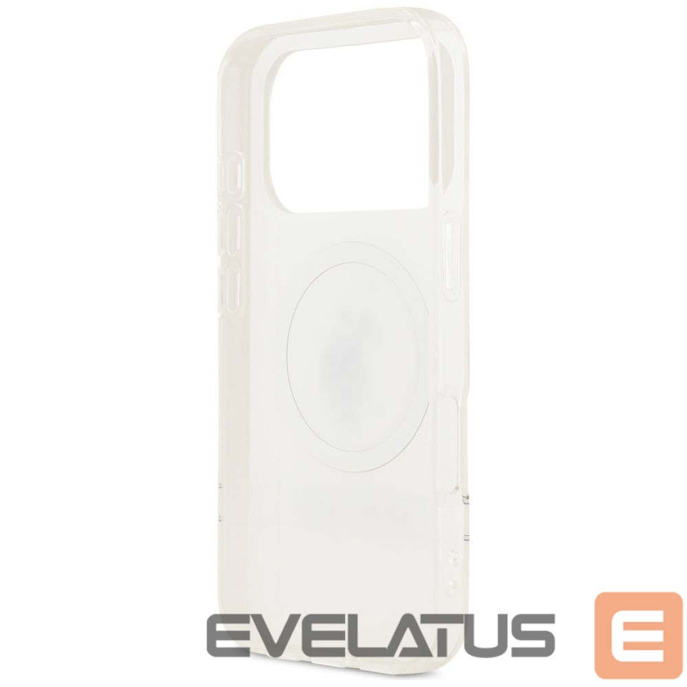 Другие товары U.S. Polo PU US Polo DH and Bottom Stripe Logo MagSafe Case for iPhone 17 Pro - White