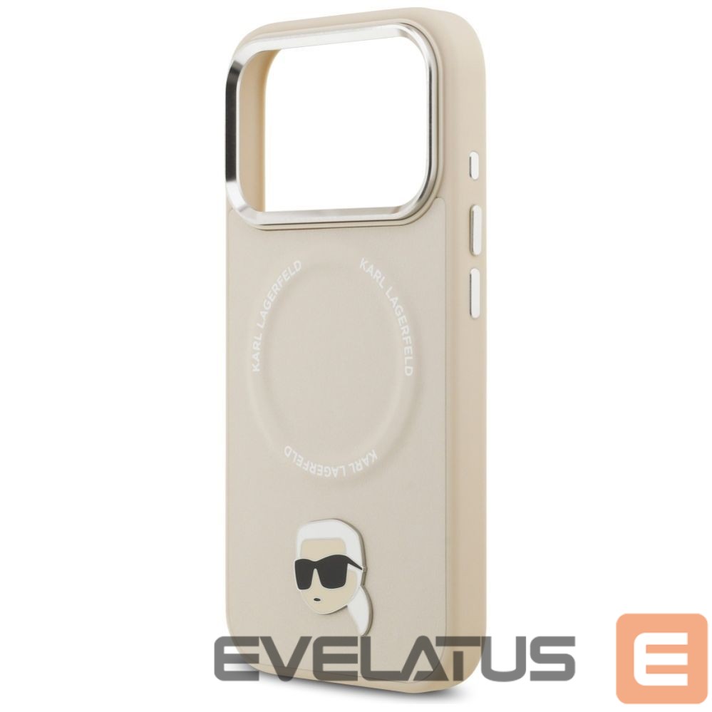 Другие товары Karl Lagerfeld Karl Lagerfeld Karl Pin MagSafe Case for iPhone 17 Pro - Beige