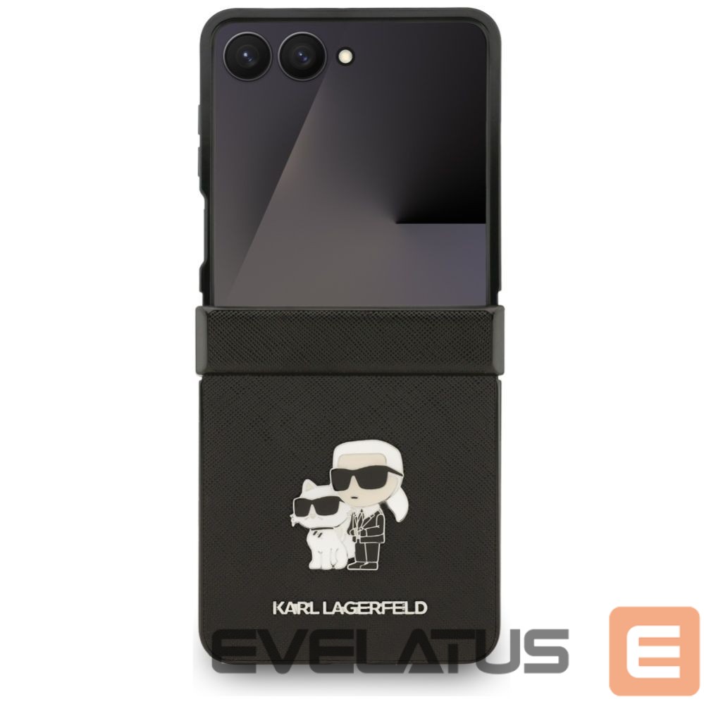 Другие товары Karl Lagerfeld Karl Lagerfeld Saffiano Karl&Choupette Pin Case for Samsung Galaxy Z Flip 7 - Black
