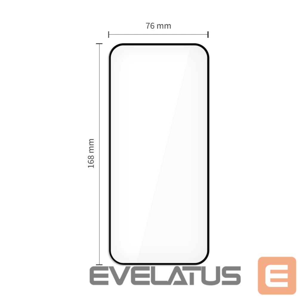 Другие товары Tech-Protect Tech-Protect Glass Fit+ 2-pack tempered glass for Xiaomi Redmi 15C 173 mm / Poco C85 173 mm - black