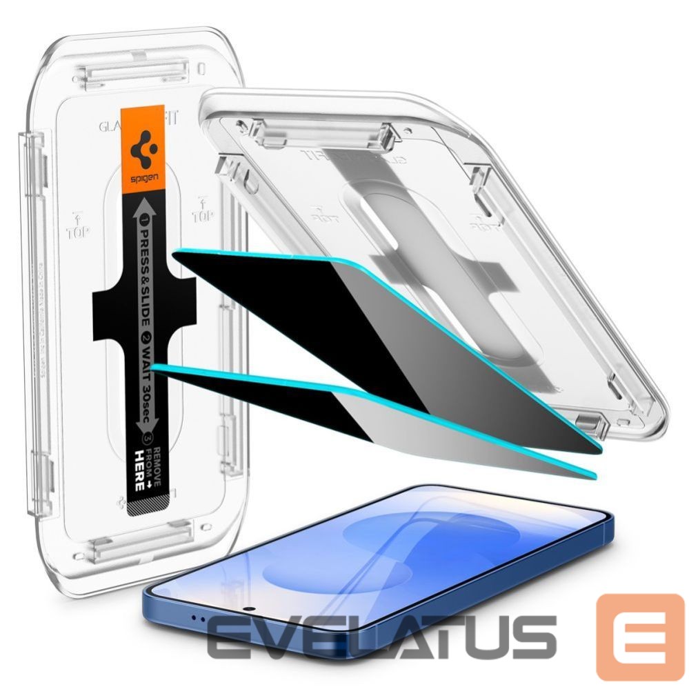Другие товары Spigen Spigen Glas.TR "Ez Fit" Privacy HD 2-pack privacy glass for Samsung Galaxy S24 / S25