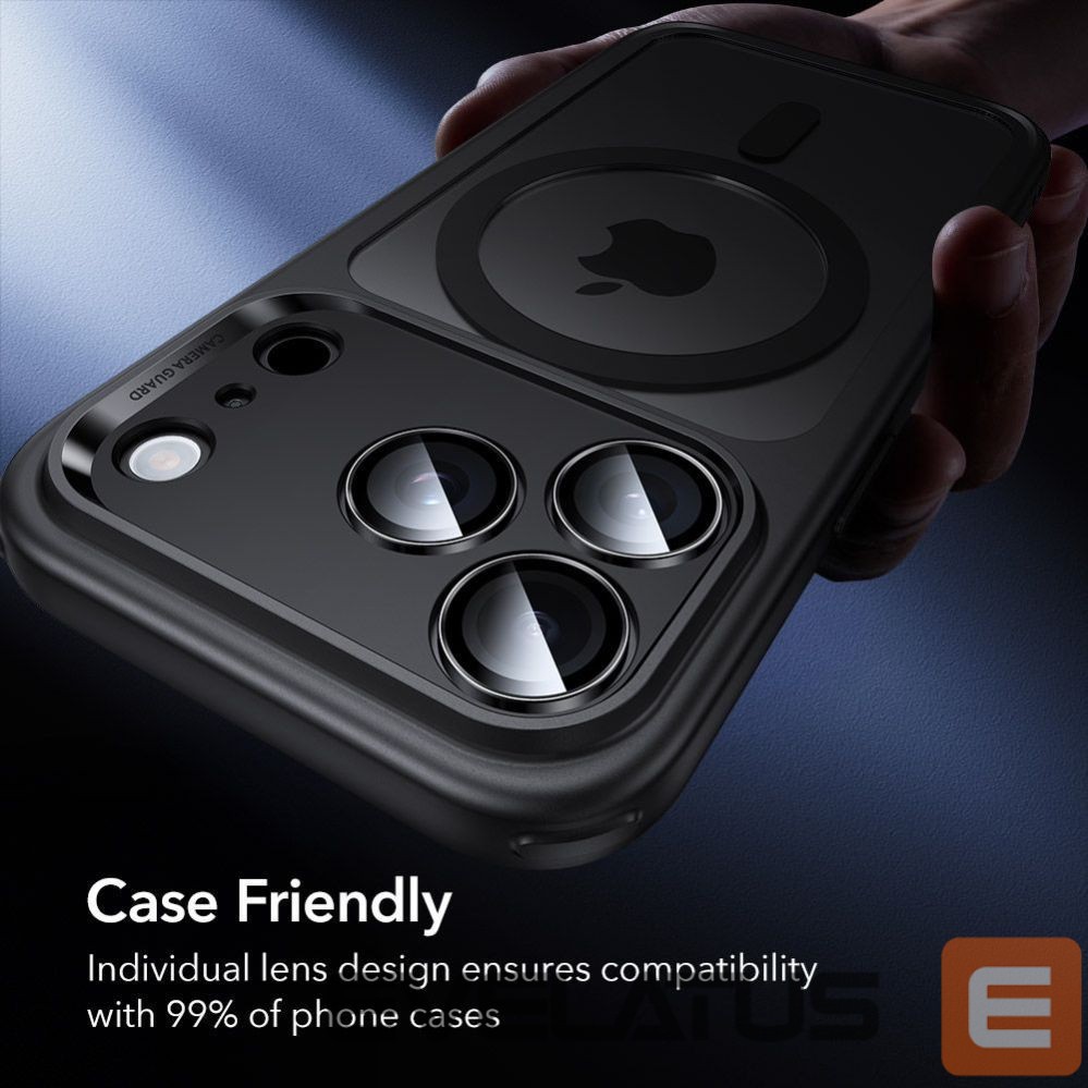 Другие товары ESR ESR Armorite Camera Protector for iPhone 14 Pro / Pro Max / 15 Pro / Pro Max / 16 Pro / Pro Max / 17 Pro / Pro Max - Black