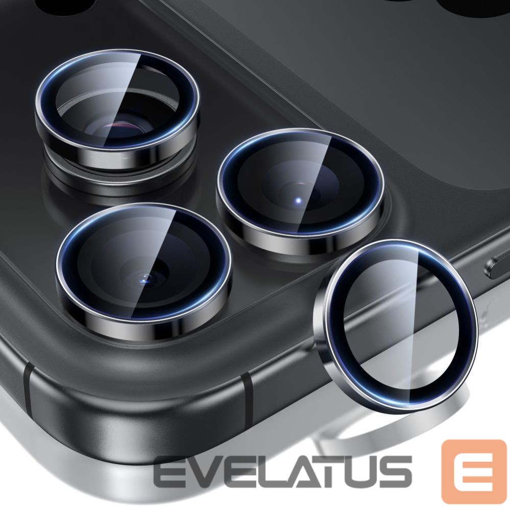 Другие товары ESR ESR Armorite Camera Protector for iPhone 14 Pro / Pro Max / 15 Pro / Pro Max / 16 Pro / Pro Max / 17 Pro / Pro Max - Black