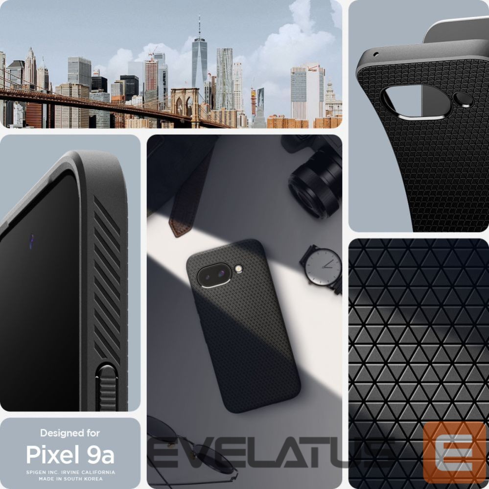 Другие товары Spigen Spigen Liquid Air Case for Google Pixel 9A - Matte Black