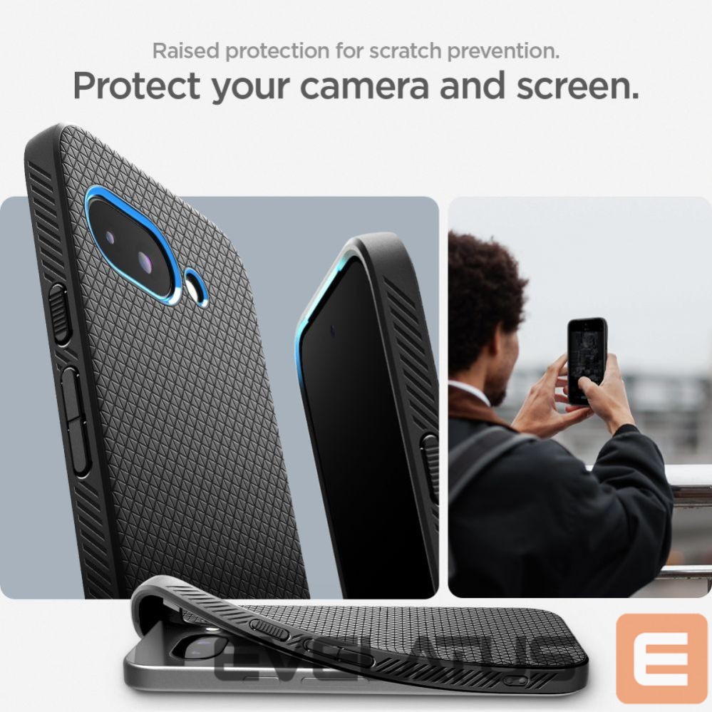 Другие товары Spigen Spigen Liquid Air Case for Google Pixel 9A - Matte Black