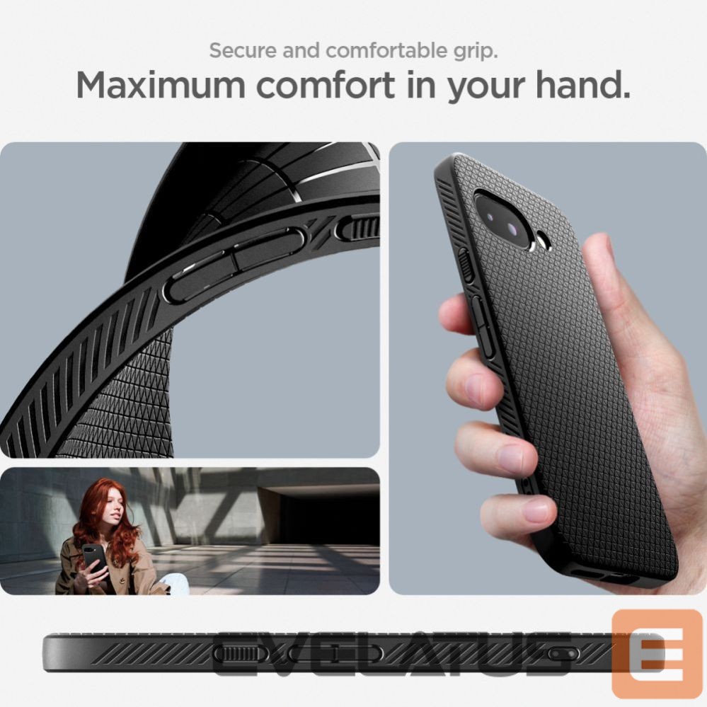 Другие товары Spigen Spigen Liquid Air Case for Google Pixel 9A - Matte Black