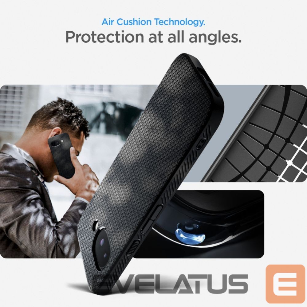 Другие товары Spigen Spigen Liquid Air Case for Google Pixel 9A - Matte Black