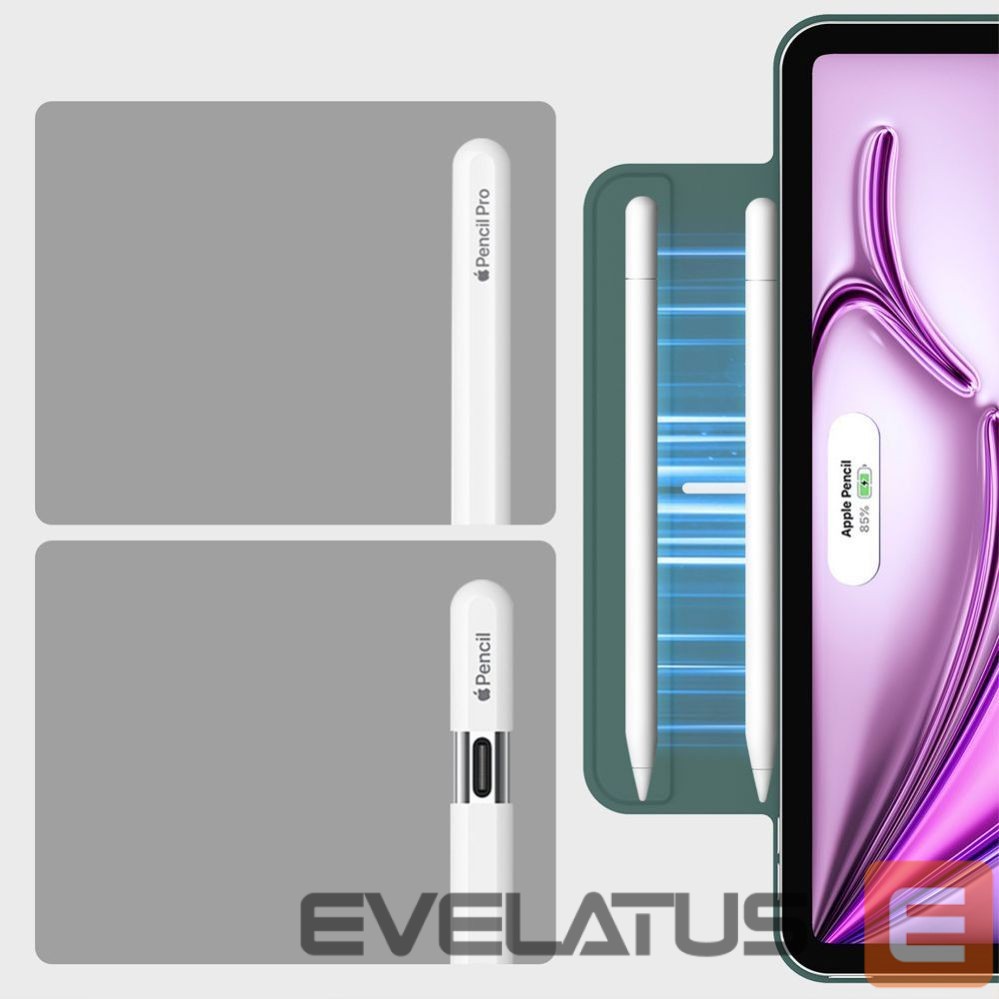 Другие товары ESR ESR Rebound Magnetic Case for iPad Pro 12.9” 2020 / 2021 / 2022 / iPad Air 13” 2024 / 2025 - Green