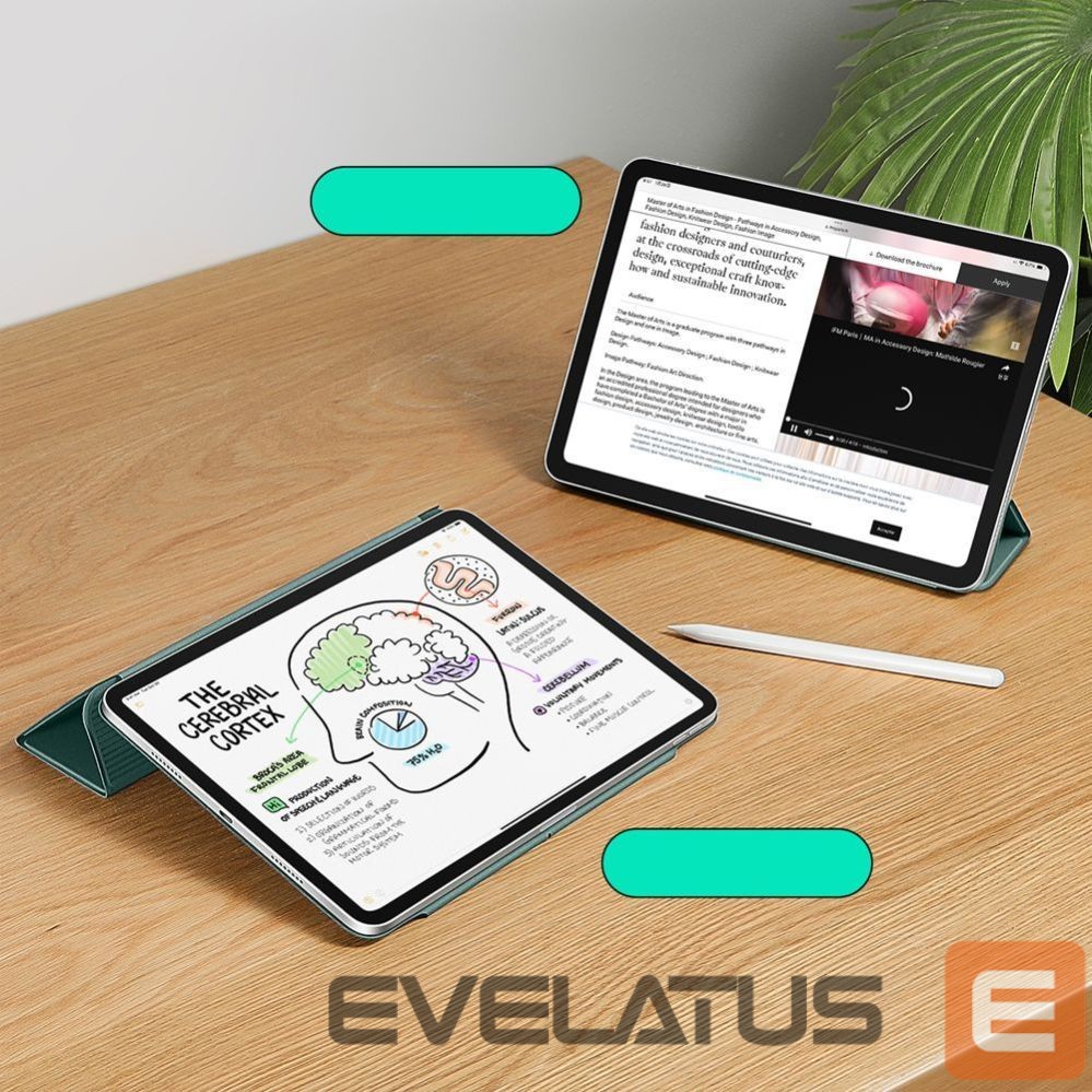 Другие товары ESR ESR Rebound Magnetic Case for iPad Pro 12.9” 2020 / 2021 / 2022 / iPad Air 13” 2024 / 2025 - Green