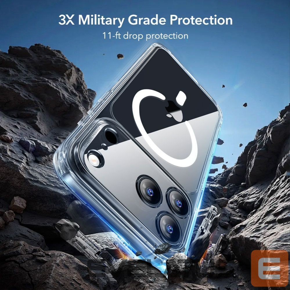 Другие товары ESR ESR Classic Hybrid MagSafe + Tempered Glass Set for iPhone 17 Pro Max - Clear