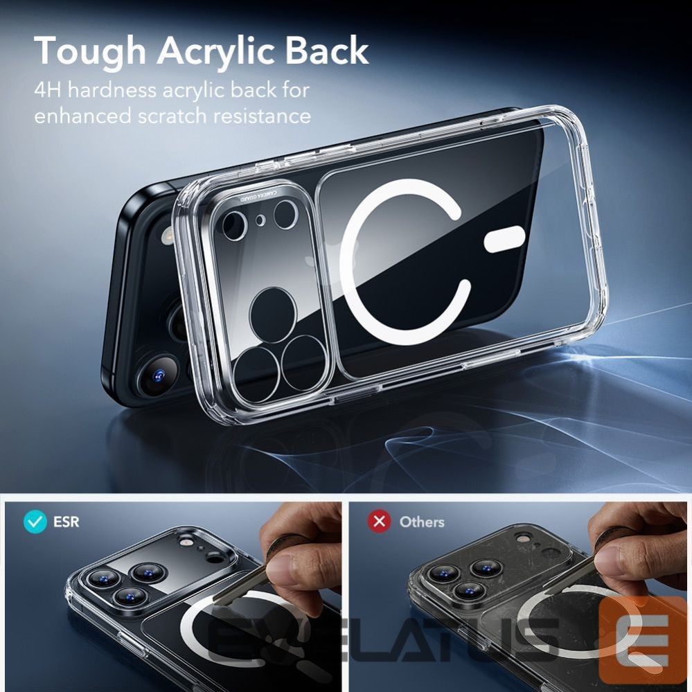 Другие товары ESR ESR Classic Hybrid MagSafe + Tempered Glass Set for iPhone 17 Pro Max - Clear