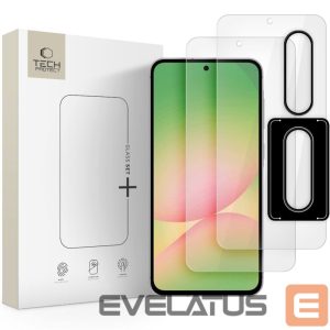 Другие товары Tech-Protect  Tech-Protect Glass Set+ Tempered Glass for Samsung Galaxy A36 / A56 5G - Transparent 