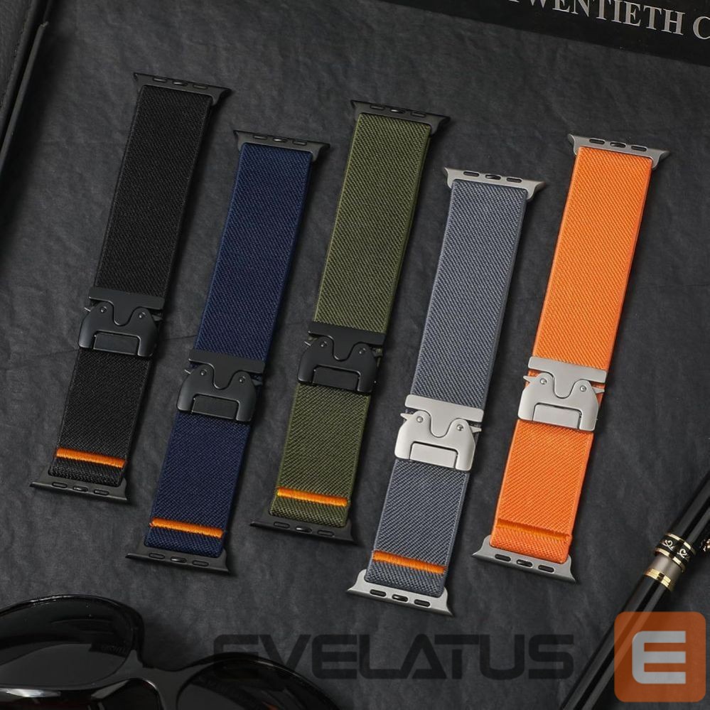 Другие товары Tech-Protect Tech-Protect Nylon Clasp for Apple Watch 44 / 45 / 46 / 49 mm - Navy