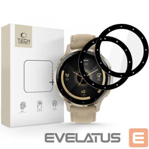Другие товары Tech-Protect  Tech-Protect Glass Flex+ 2-pack hybrid glass Garmin Venu 3S - black 