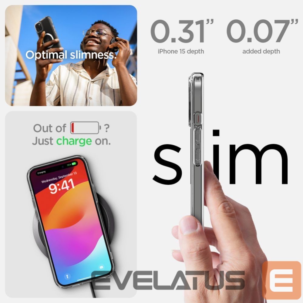 Другие товары Spigen Transparent || White