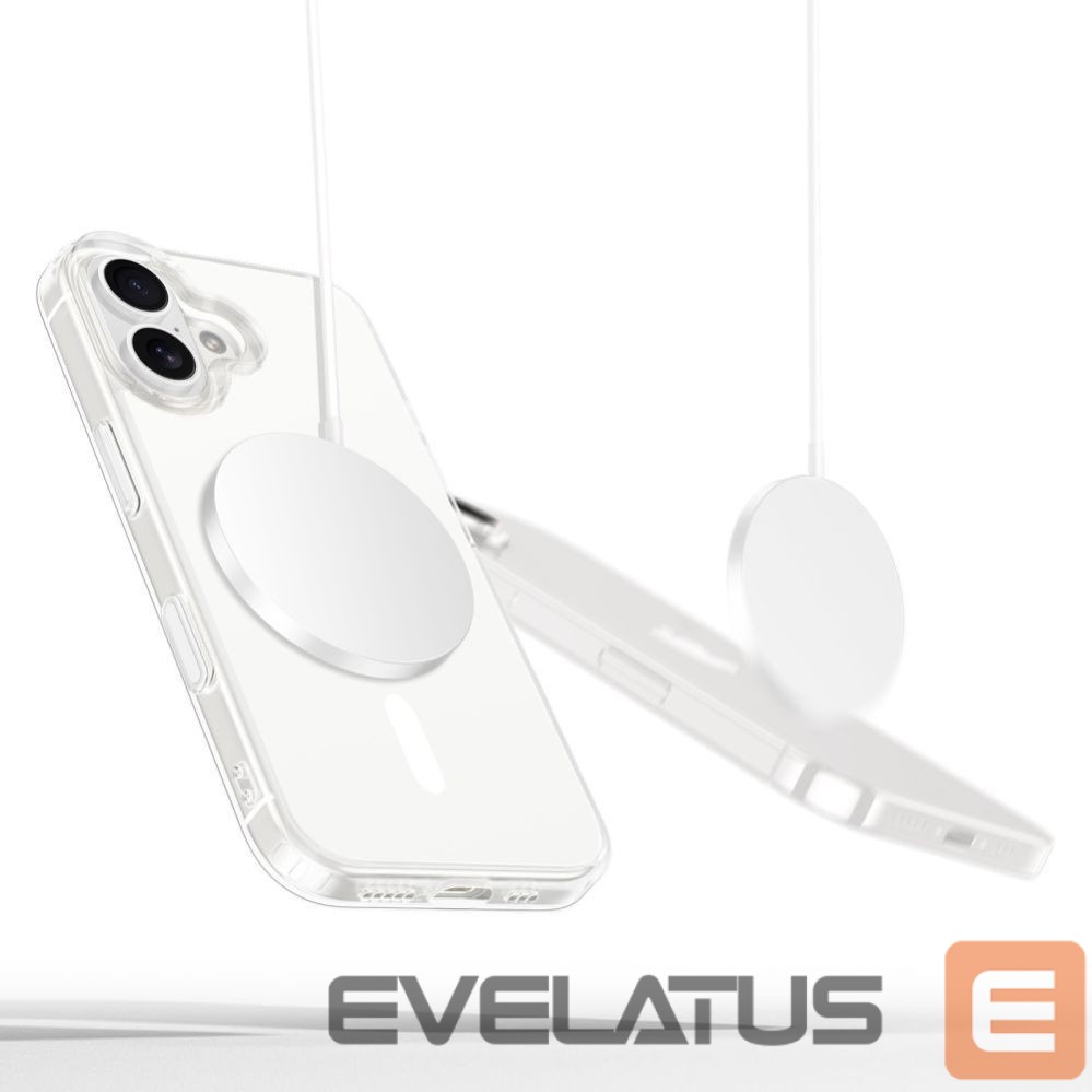 Другие товары Tech-Protect Tech-Protect Flexair Hybrid CC Magsafe iPhone 16 Case - Clear