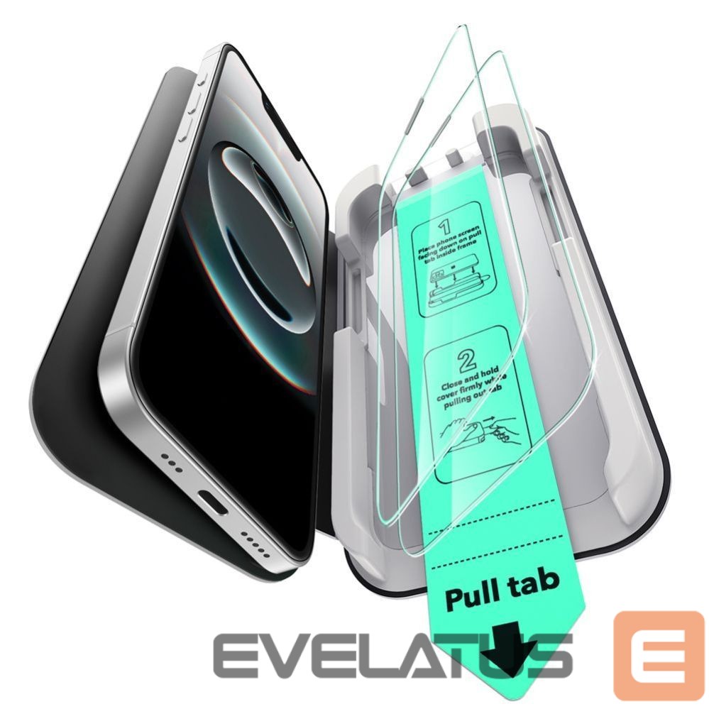 Другие товары ESR ESR UltraFit Tempered Glass 2-pack case for iPhone 13 / 13 Pro / 14 / 16e / 17e