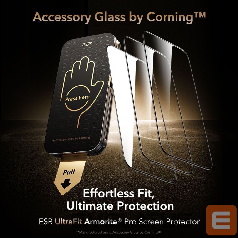 Другие товары ESR ESR UltraFit Armorite Pro Tempered Glass for iPhone 17 Pro - Clear
