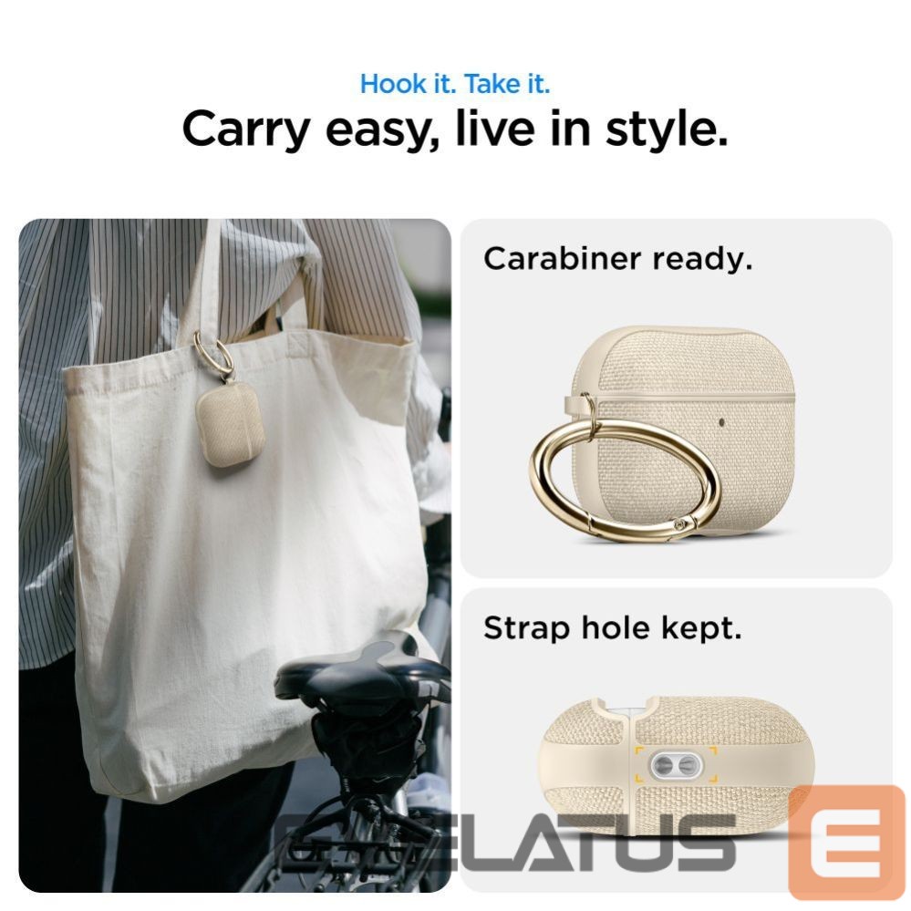 Другие товары Spigen Spigen Urban Fit Case for AirPods 3 - Beige