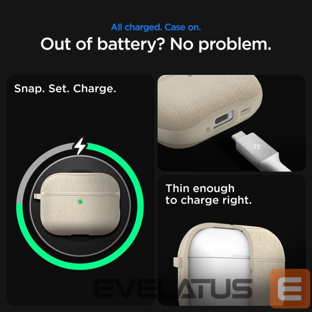 Другие товары Spigen Spigen Urban Fit Case for AirPods 3 - Beige