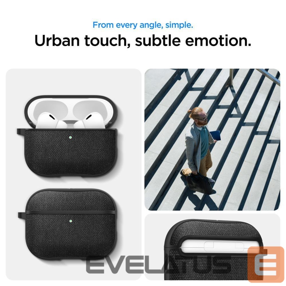 Другие товары Spigen Spigen Urban Fit Case for AirPods 3 - Black