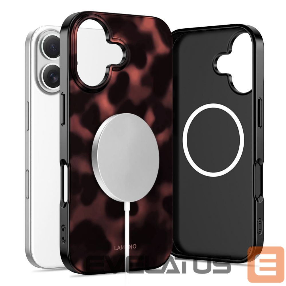 Другие товары Tech-Protect Tech-Protect Lamano MagSafe case for iPhone 17 - black and red