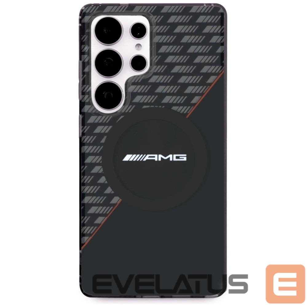 Другие товары Mercedes-Benz AMG Double Layer Rhombs MagSafe Case for Samsung Galaxy S25 Ultra - Black/Red