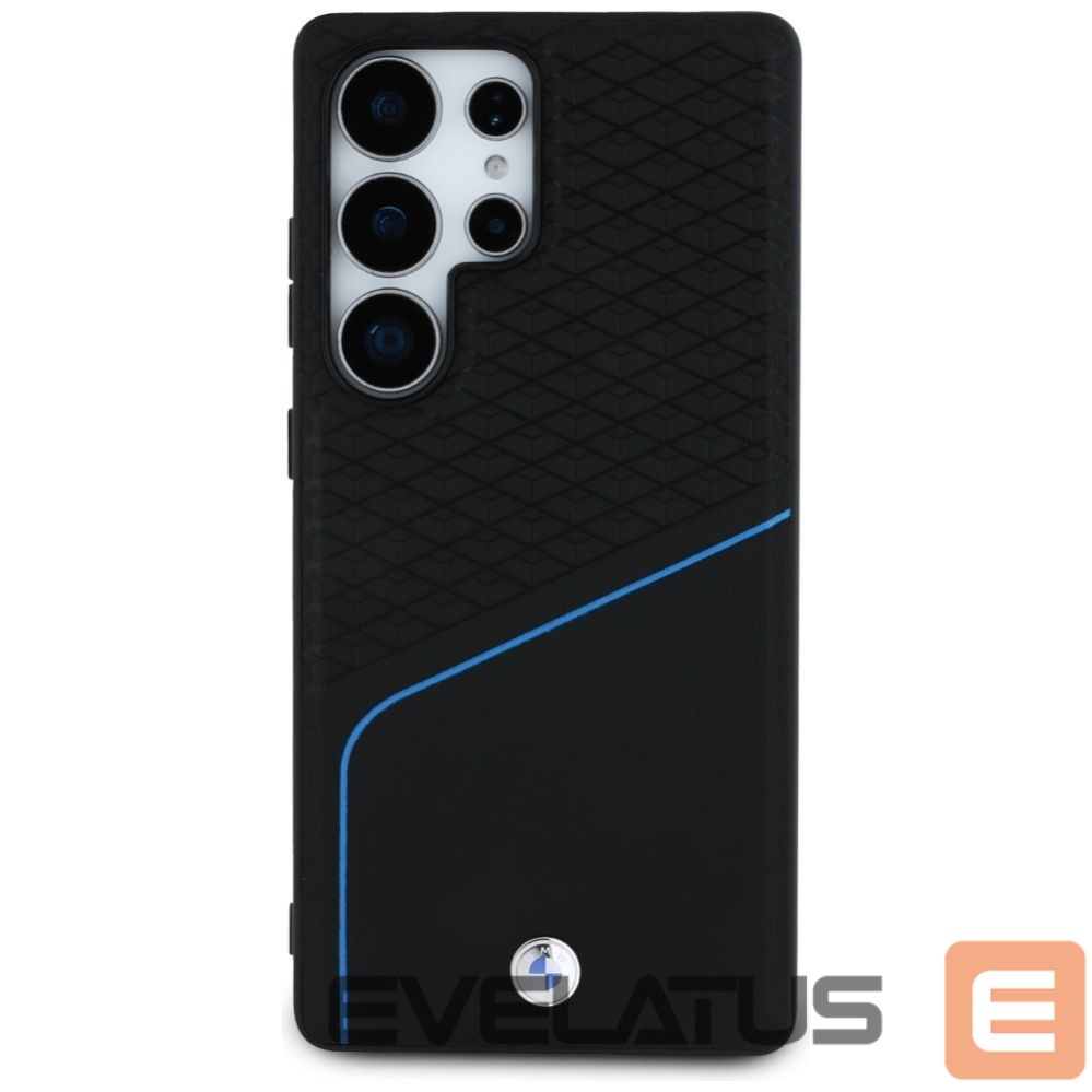 Другие товары BMW BMW Leather Textured and Smooth MagSafe case for Samsung Galaxy S25 Ultra - black