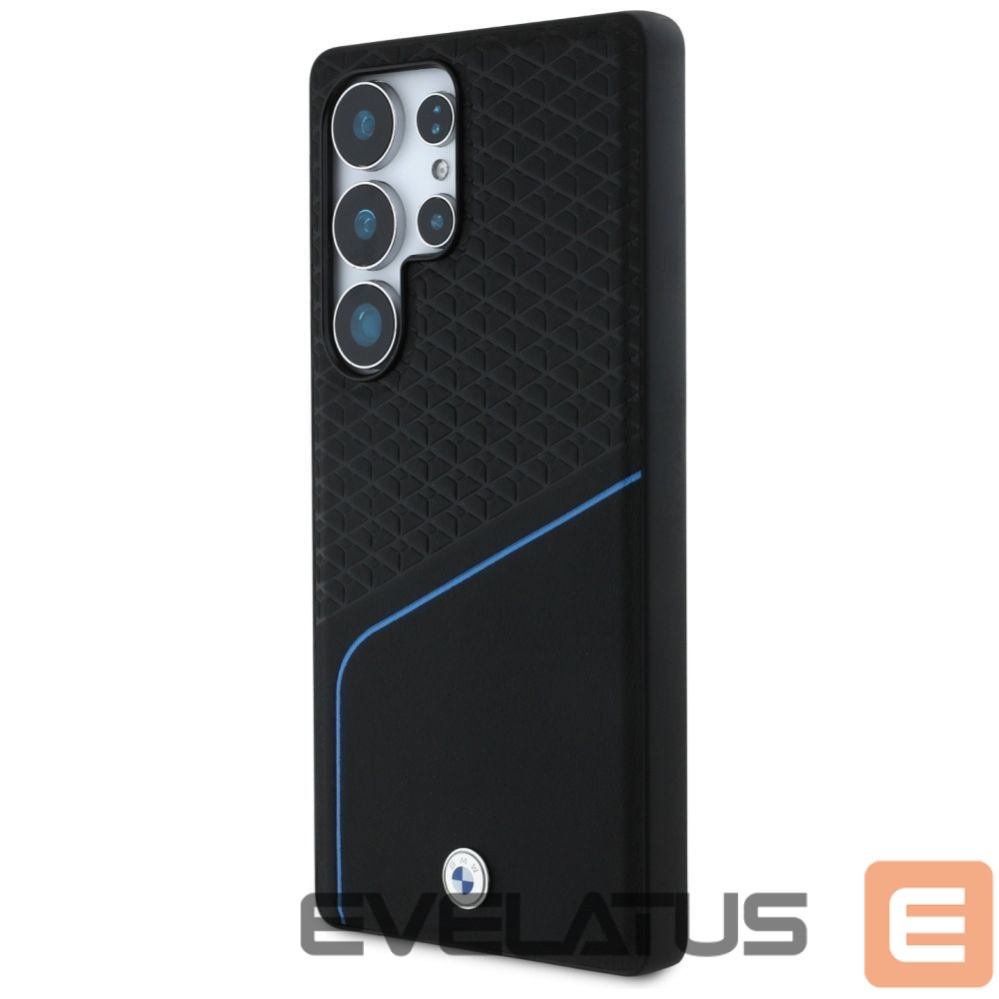 Другие товары BMW BMW Leather Textured and Smooth MagSafe case for Samsung Galaxy S25 Ultra - black