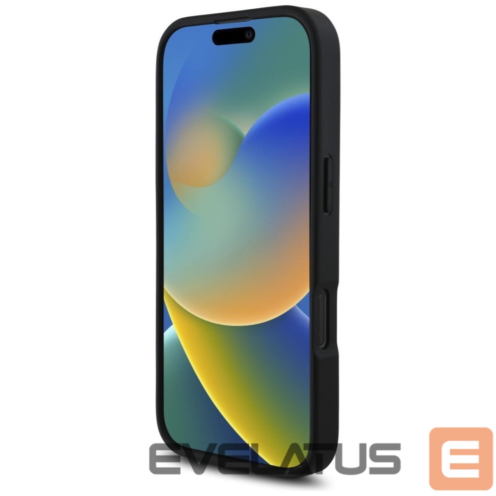 Другие товары Karl Lagerfeld Karl Lagerfeld HC Grained PU Cardslot Metal Elong Case for iPhone 16 Pro Max - Black