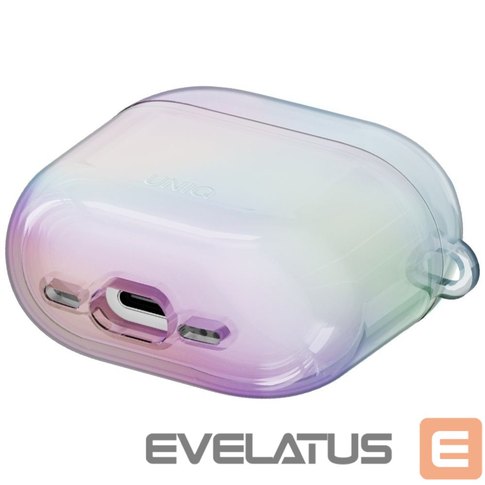 Другие товары UNIQ Uniq Iridescia case for AirPods 4 Hang Case - holo white
