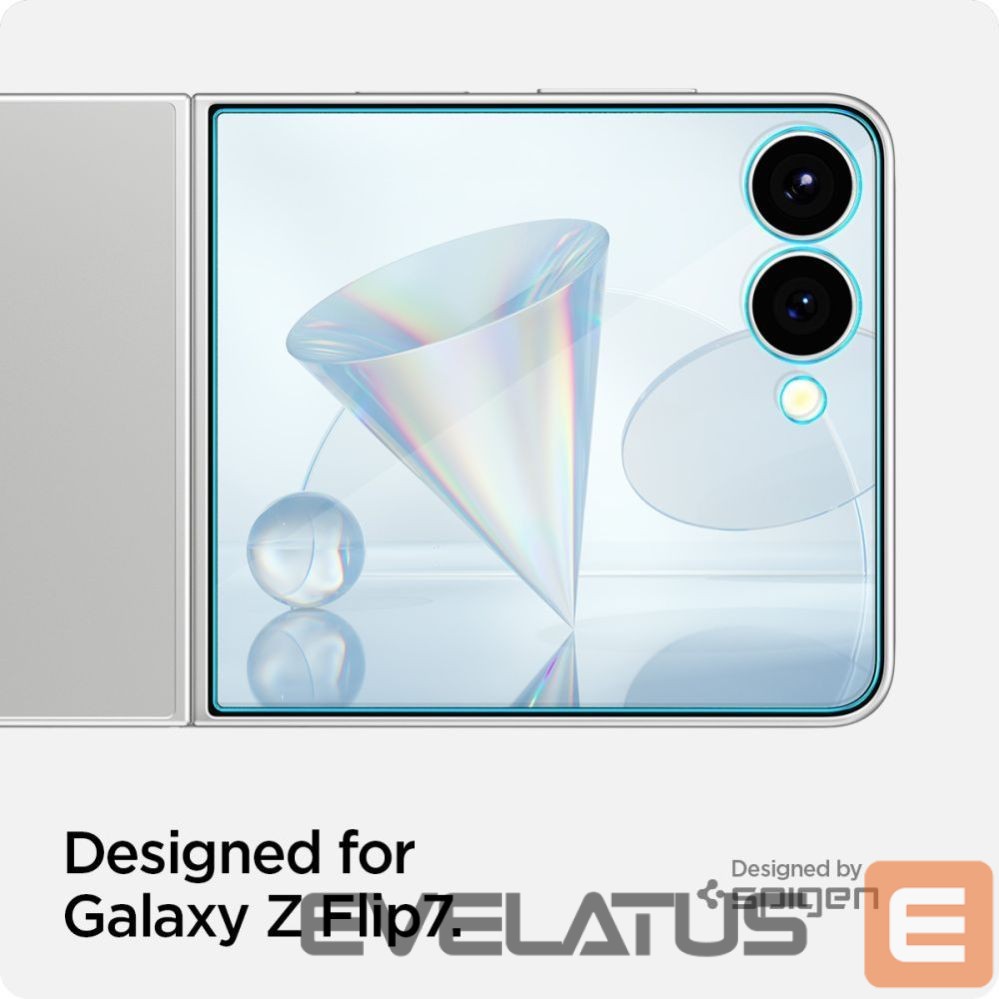 Другие товары Spigen Spigen Glas.TR EZ Fit HD Tempered Glass 2-pack for Samsung Galaxy Z Flip 7 - Transparent