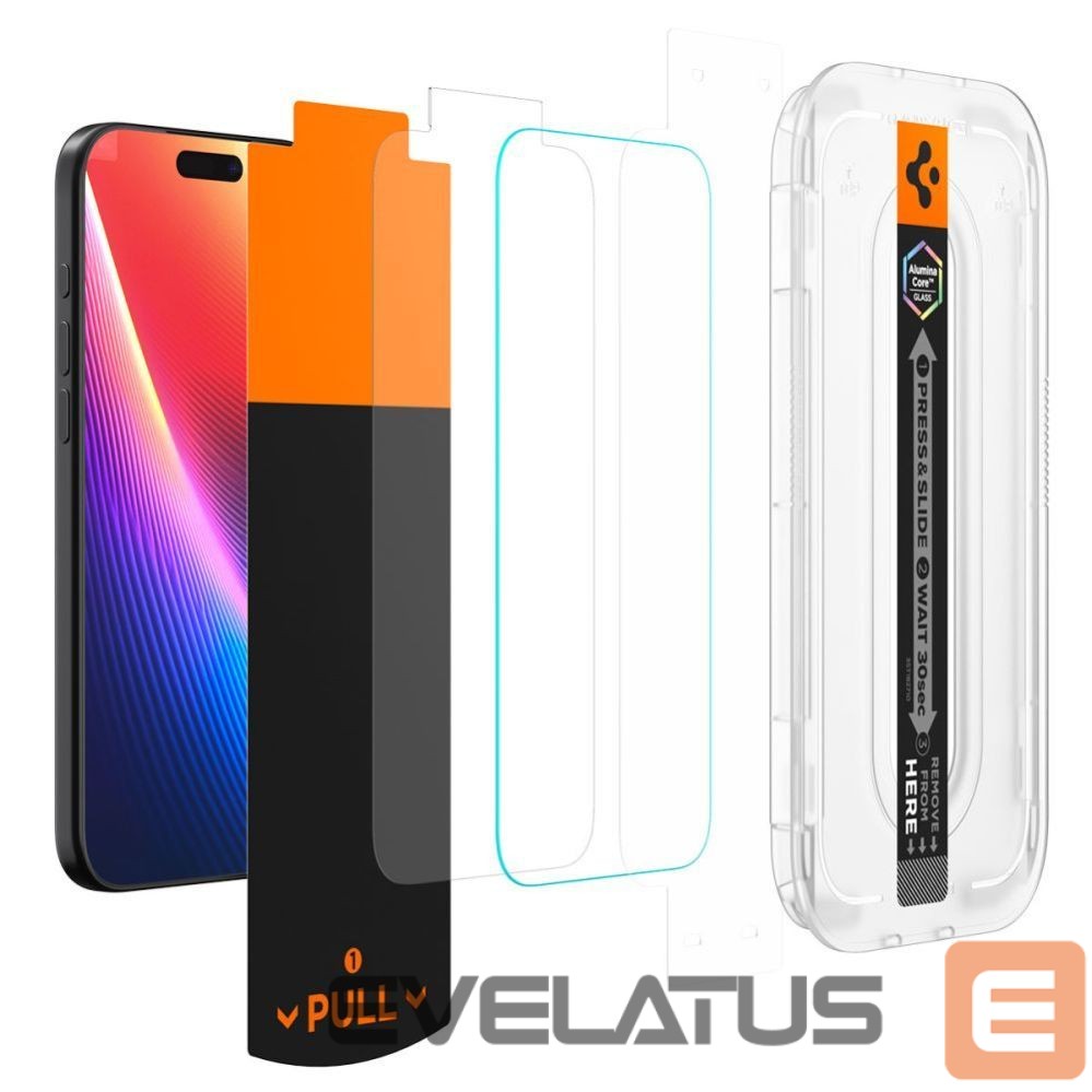 Другие товары Spigen Spigen Glas.TR EZ Fit Pro Tempered Glass for iPhone 16 Pro Max / 17 Pro Max - Transparent