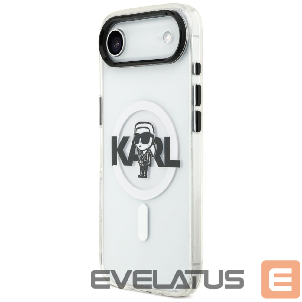 Другие товары Karl Lagerfeld Karl Lagerfeld IML Karl Sketch Logo MagSafe Case for iPhone 17 Air - Transparent