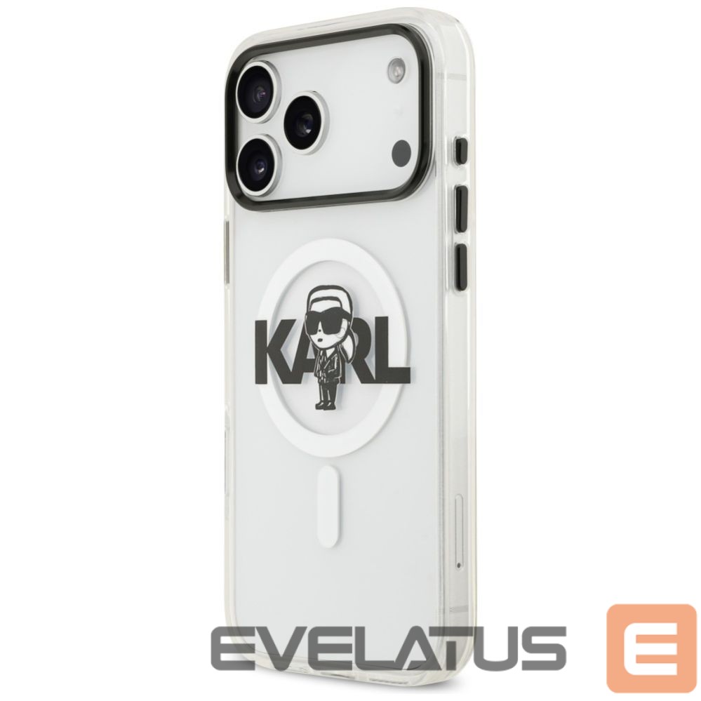 Другие товары Karl Lagerfeld Karl Lagerfeld IML Karl Sketch Logo MagSafe Case for iPhone 17 Pro Max - Transparent