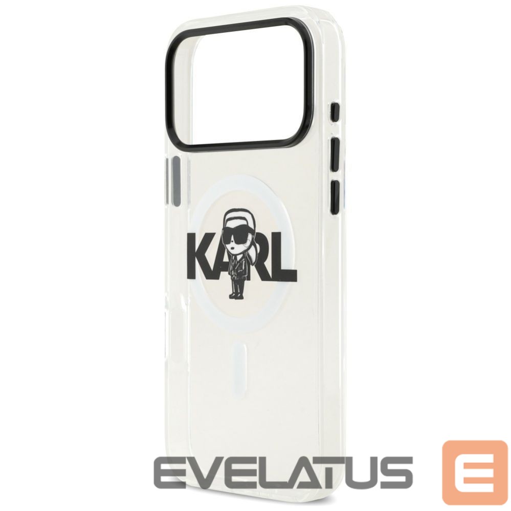 Другие товары Karl Lagerfeld Karl Lagerfeld IML Karl Sketch Logo MagSafe Case for iPhone 17 Pro Max - Transparent
