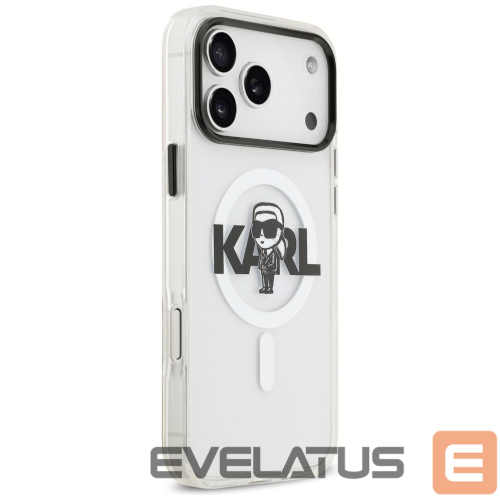 Другие товары Karl Lagerfeld Karl Lagerfeld IML Karl Sketch Logo MagSafe Case for iPhone 17 Pro Max - Transparent