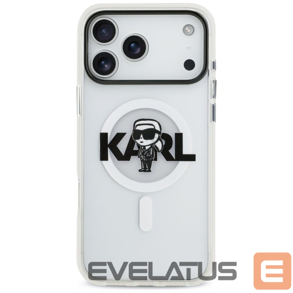 Другие товары Karl Lagerfeld Karl Lagerfeld IML Karl Sketch Logo MagSafe Case for iPhone 17 Pro Max - Transparent