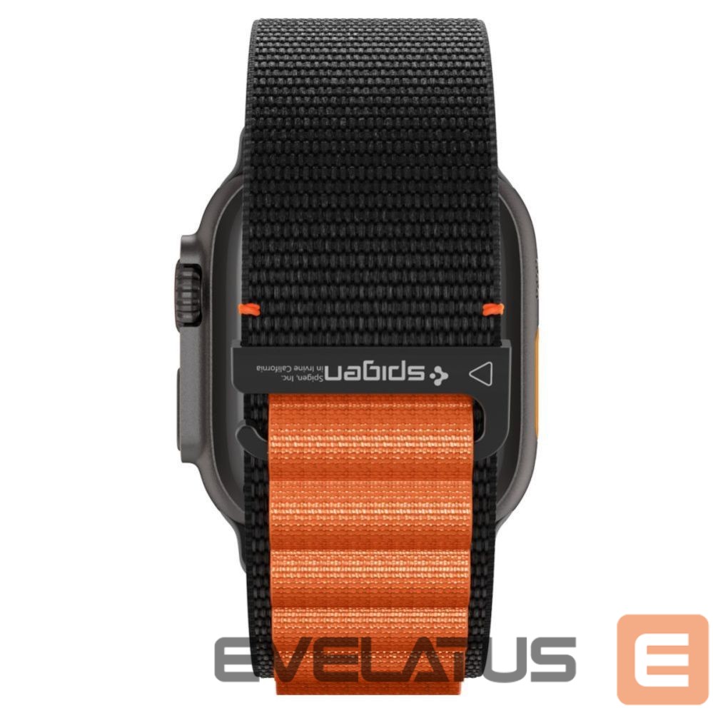 Другие товары Spigen Spigen WBF1 Strap for Apple Watch 44 / 45 / 46 / 49 mm - Black and Orange