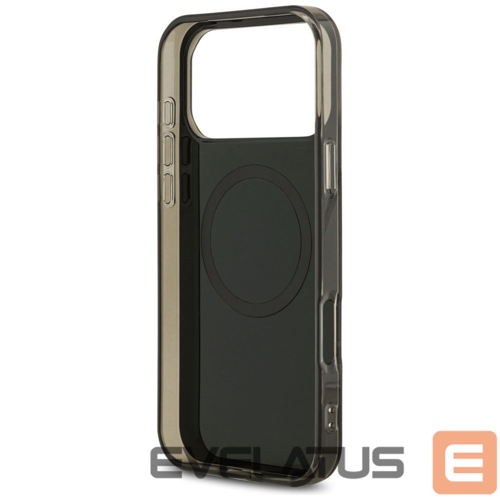 Другие товары U.S. Polo PU US Polo DH and Bottom Stripe Logo MagSafe Case for iPhone 17 Pro Max - Black