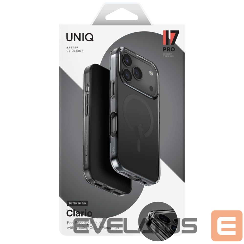Другие товары UNIQ Uniq Clario Magclick Charging Case for iPhone 17 Pro - Black