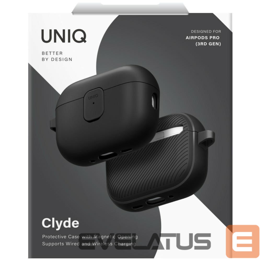 Другие товары UNIQ Uniq Clyde Case for AirPods Pro 3 - Black and Gray