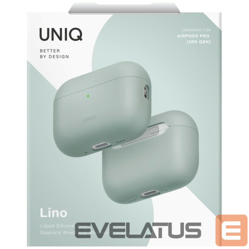 Другие товары UNIQ Uniq Lino Silicone Case for AirPods Pro 3 - Green