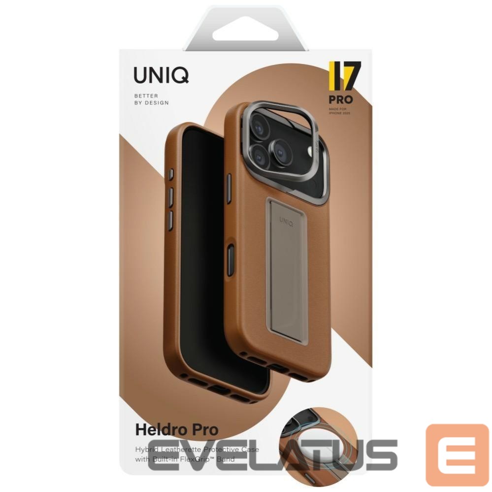 Другие товары UNIQ Uniq Heldro Pro Magclick Charging Case for iPhone 17 Pro - Brown