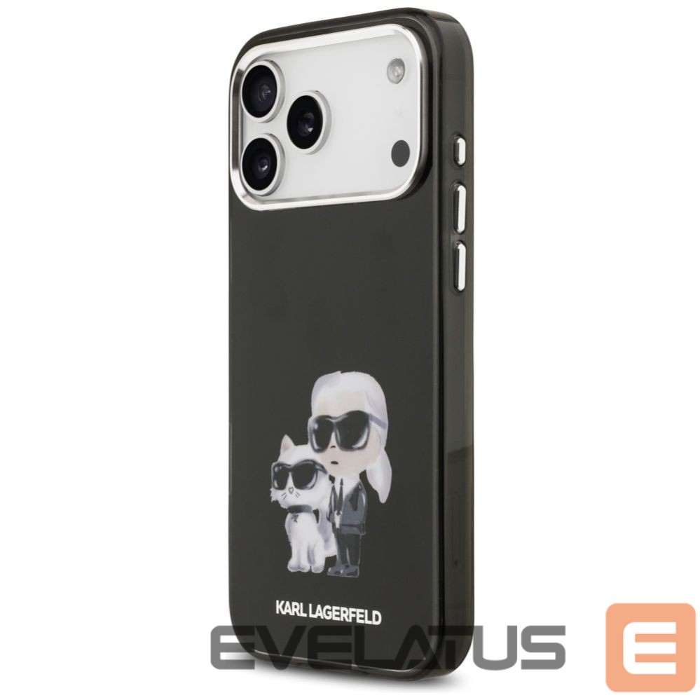 Другие товары Karl Lagerfeld Karl Lagerfeld IML Aquarelle Karl & Choupette & Logo MagSafe Case for iPhone 17 Pro - Black