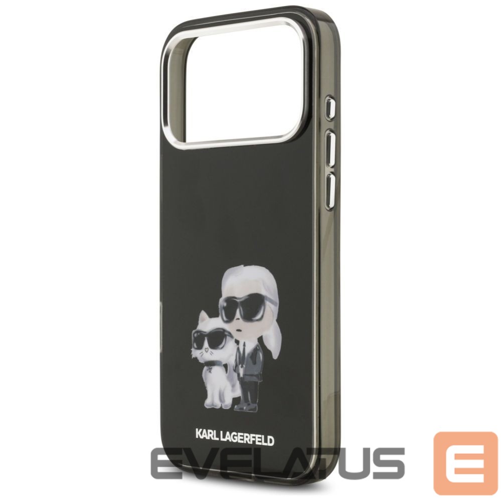 Другие товары Karl Lagerfeld Karl Lagerfeld IML Aquarelle Karl & Choupette & Logo MagSafe Case for iPhone 17 Pro - Black