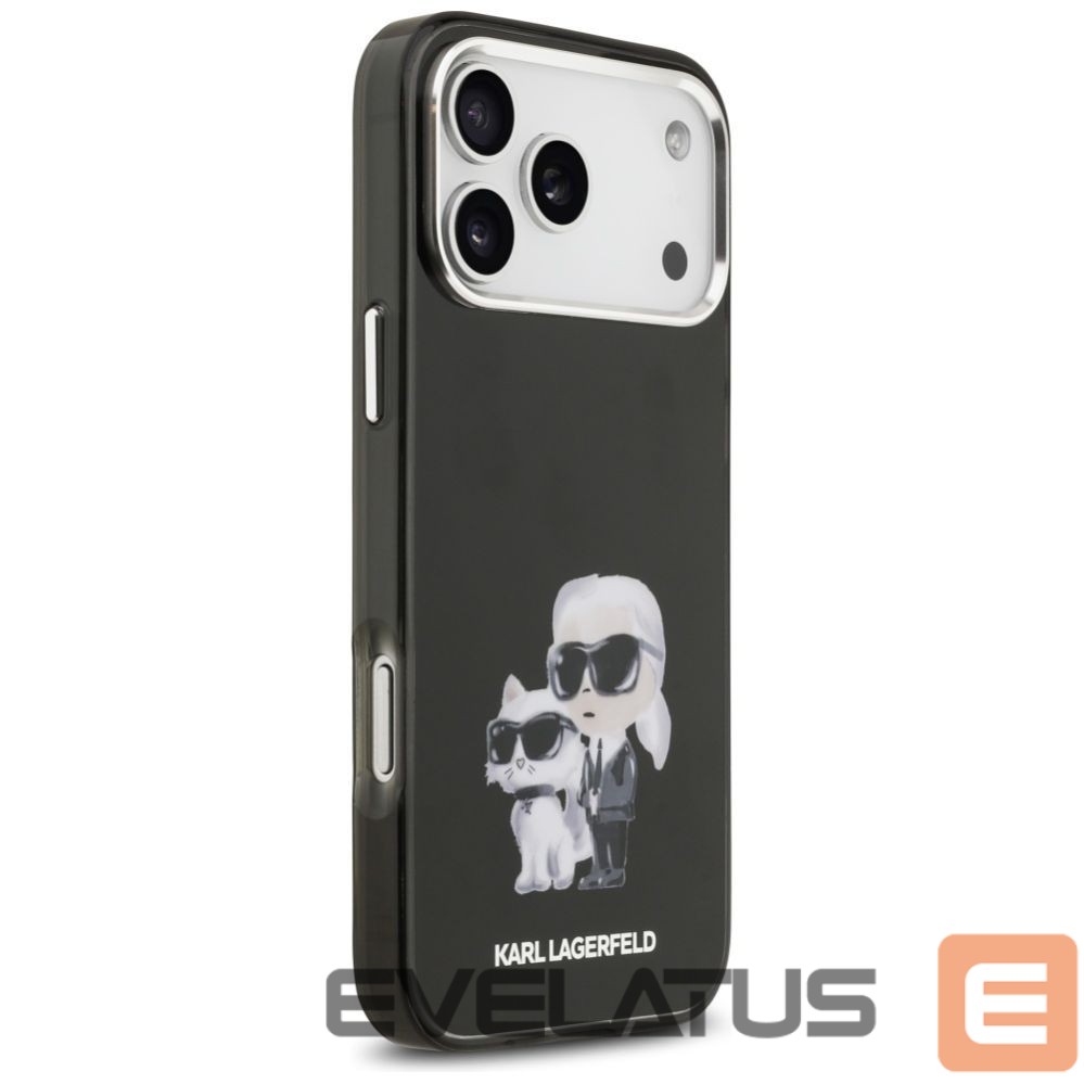 Другие товары Karl Lagerfeld Karl Lagerfeld IML Aquarelle Karl & Choupette & Logo MagSafe Case for iPhone 17 Pro - Black