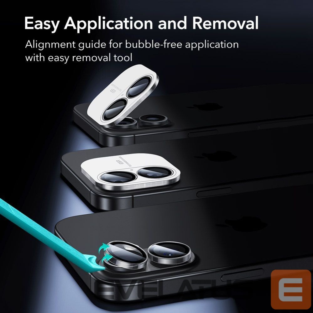 Другие товары ESR ESR Armorite Camera Cover for iPhone 16 / 16 Plus / 17 - Transparent