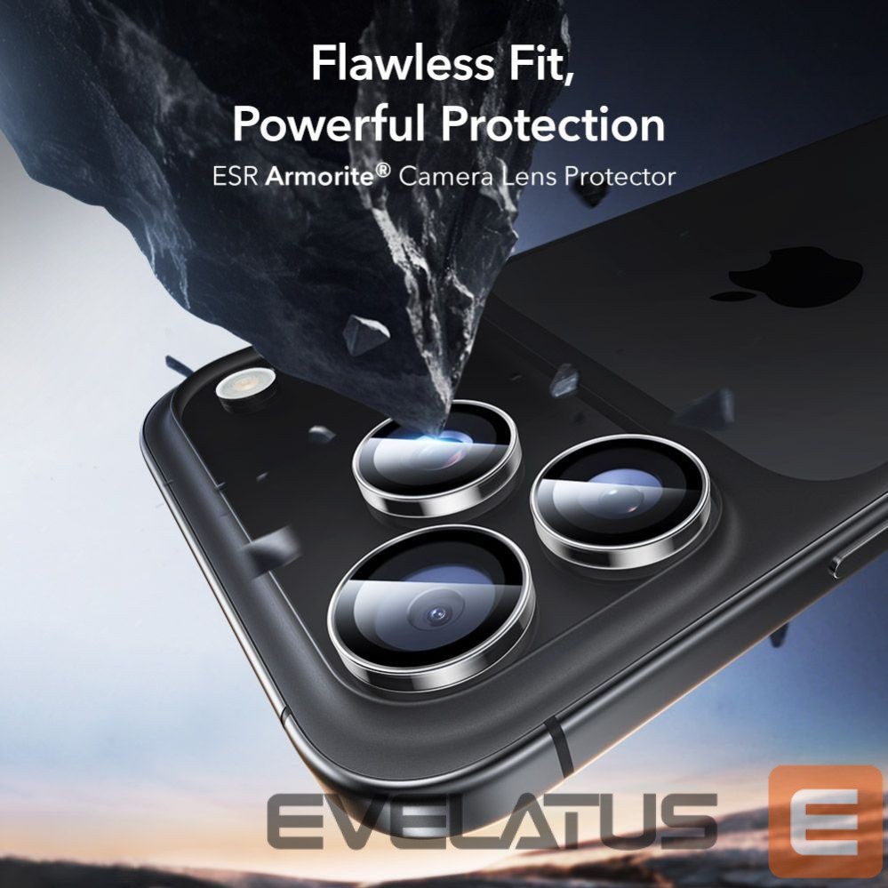 Другие товары ESR ESR Armorite Camera Protector for iPhone 14 Pro / Pro Max / 15 Pro / Pro Max / 16 Pro / Pro Max / 17 Pro / Pro Max - Clear