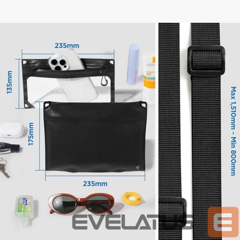 Другие товары Spigen Spigen A640 Waterproof Phone Bag - Black
